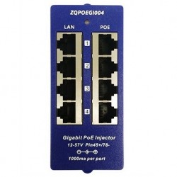 4POE-GB, POE 4 порт Gigabit injector