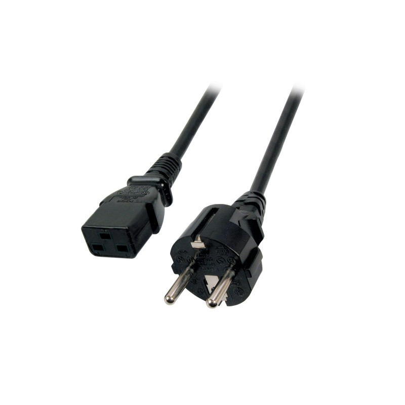 EK511.1,8, Захранващ кабел Shuko - C19, 1,8m