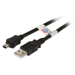 K5251SW.1.5, USB кабел A-mini - B 1,5m, EFB