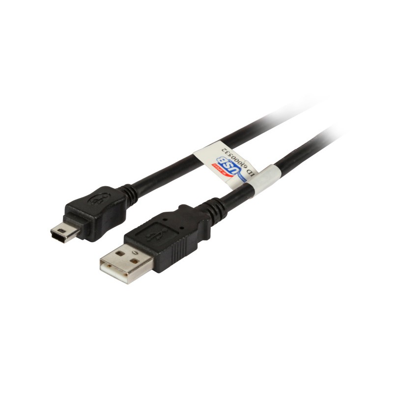 K5251SW.1.5, USB кабел A-mini - B 1,5m, EFB
