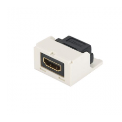 CMHDMIWH, Mini-Com® HDMI 1.4 Type A female to female category 2 coupler module, White