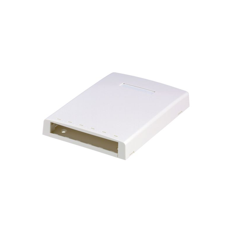 CBXF6WH-AY, Mini-Com® surface mount box accepts six Mini-Com® Modules