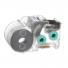 C125X030FJC, White, adhesive polyolefin label, 200/cassette, Mini-Com®2-port identifier