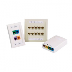 C252X030FJC, White, adhesive polyolefin label, 125/cassette, Mini-Com ® 4-port identifier