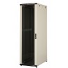 LN-CK36U6010-BL, LANDE_CK, 36U 19" Server Glass.Doors 600x1000mm, Сървърен комуникационен шкаф (rack)