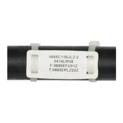 M200X042UPT, Идентификационна табела FRFH 50.8x10.7mm, Бяла; White