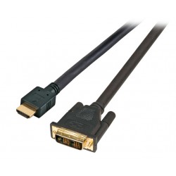 K5432.1, Кабел HDMI - DVI-D 18+1 1m, EFB