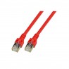 K5458.3, Пач кабел Cat.5e 3m SFTP червен, EFB