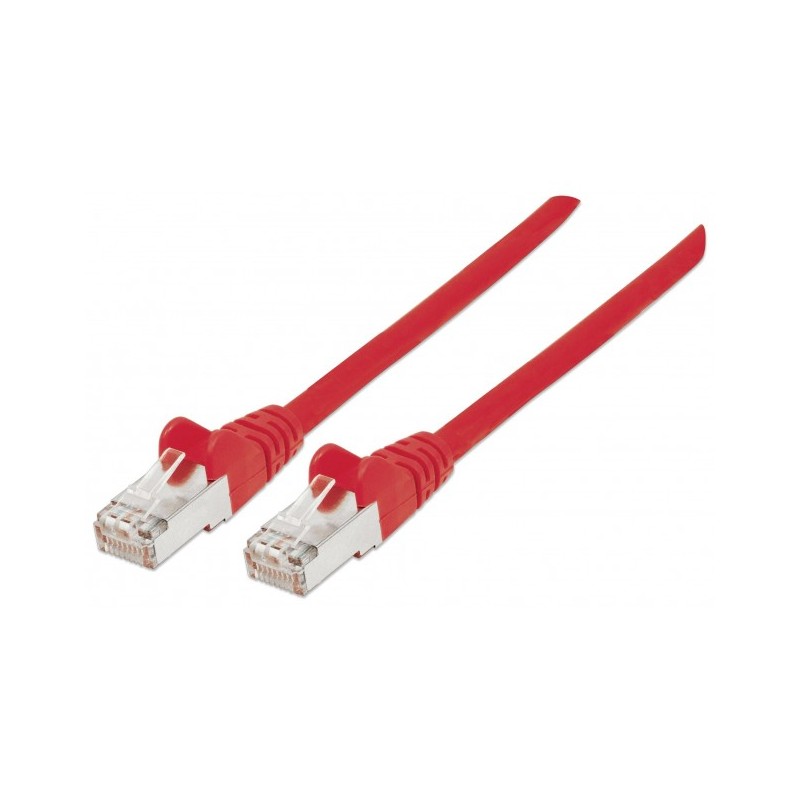 319034, Пач кабел Cat.6A 0.5m SFTP червен, IC