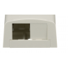CBX2IW-AY, Mini-Com® surface mount box accepts two Mini-Com® Modules