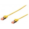 DK-1644-A-030/Y, Пач кабел Cat.6A 3m SFTP жълт, Assmann