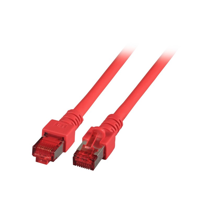 K5512C.5, Пач кабел Cat.6 5m SFTP червен, EFB CCA