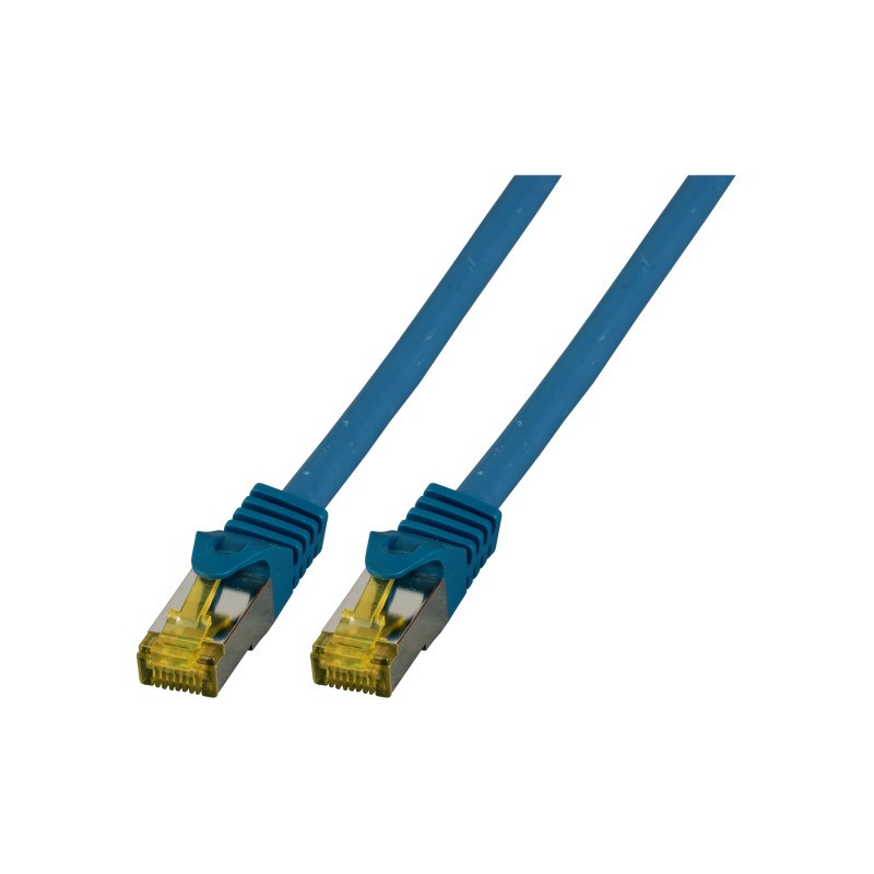 MK7001.5BL, Пач кабел Cat.6A 5m SFTP син, EFB