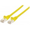 735261, Пач кабел Cat.6 0.5m SFTP жълт, IC