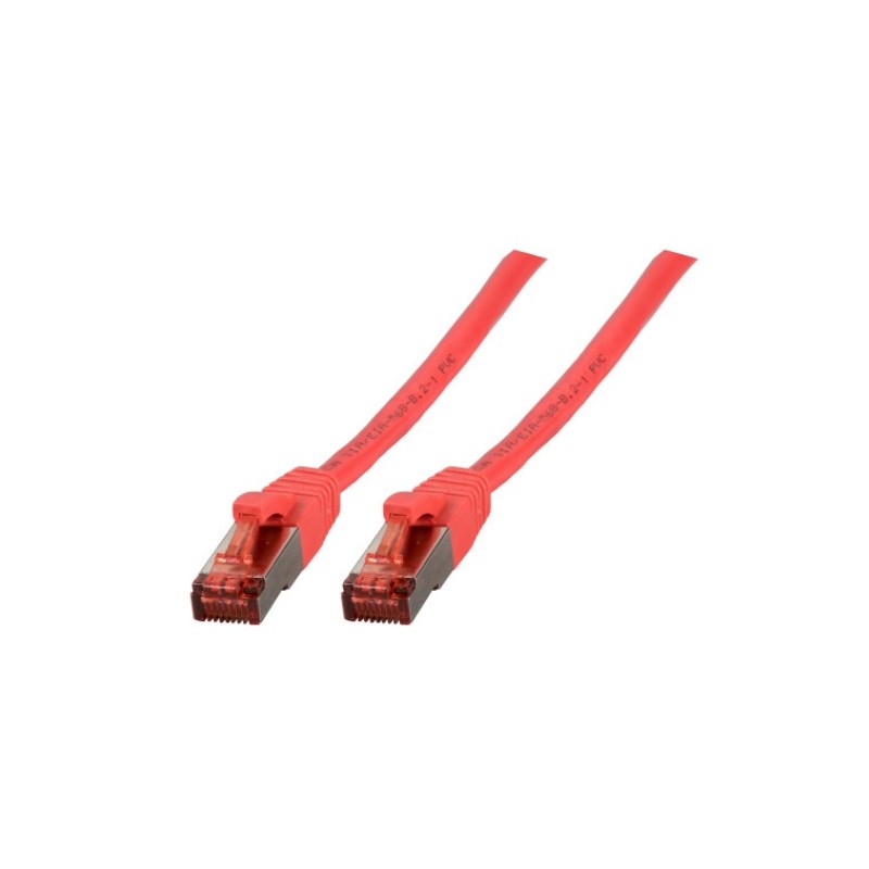 K5512C.1, Пач кабел Cat.6 1m SFTP червен, EFB CCA