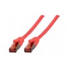 K5512C.1, Пач кабел Cat.6 1m SFTP червен, EFB CCA