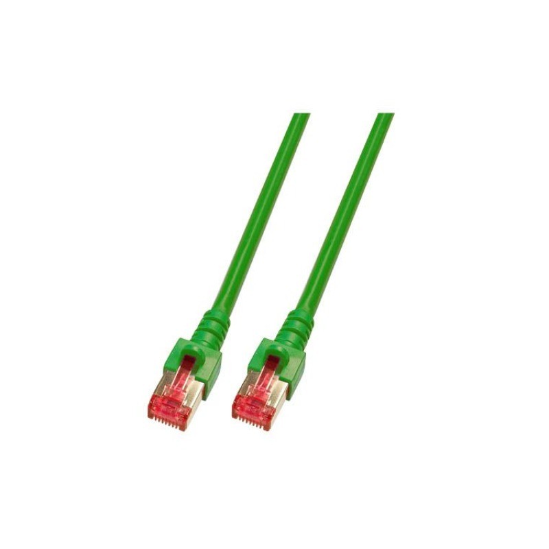 K5514.0.5, Пач кабел Cat.6 0.5m SFTP зелен, EFB