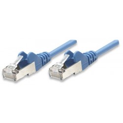 735216, Пач кабел Cat.6 0.5m SFTP син, IC
