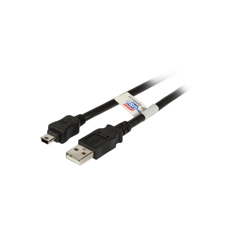 K5251SW.5, USB кабел A-mini - B 5m, EFB