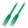 K8101GN.1, Patch cable Cat.6 1m UTP зелен, EFB