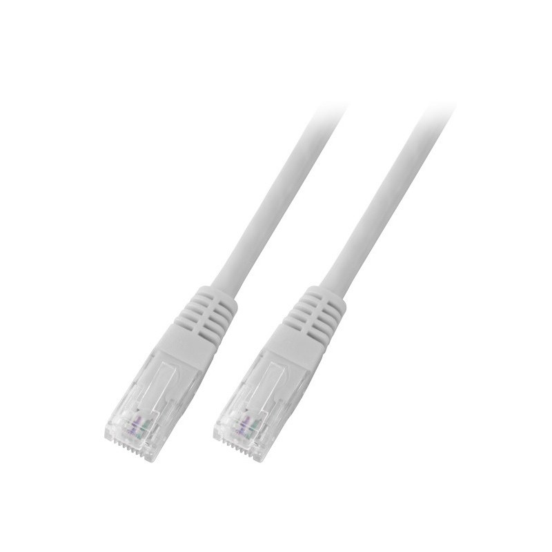 K8101WS.5, Patch cable Cat.6 5m UTP БЯЛ, EFB