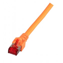 K5516.1, Пач кабел Cat.6 1m SFTP оранжев, EFB