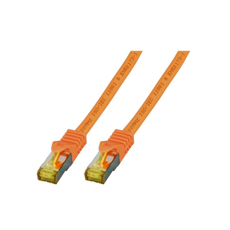 МК7001.3O, Пач кабел Cat.6A 3m SFTP оранжве, EFB