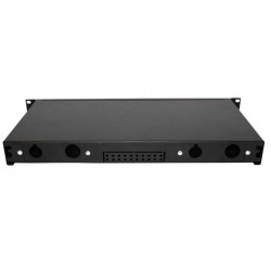 LN-102005-BL.06-220000, 19“1U Оптичен панел 24 SC duplex с касети