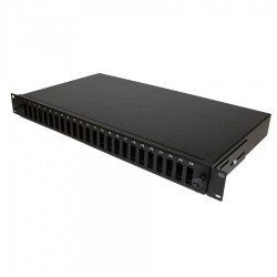 LN-102005-BL.06-220000, 19“1U Оптичен панел 24 SC duplex с касети