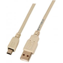 K5250.5, USB 2.0 кабел A-MiniB M/M 5m, EFB