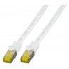 MK7001.1,5W, Пач кабел Cat.6A 1,5m SFTP бял LSZH, EFB