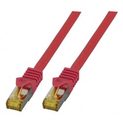 MK7001.2R, Пач кабел Cat.6A 2m SFTP червен LSZH, EFB
