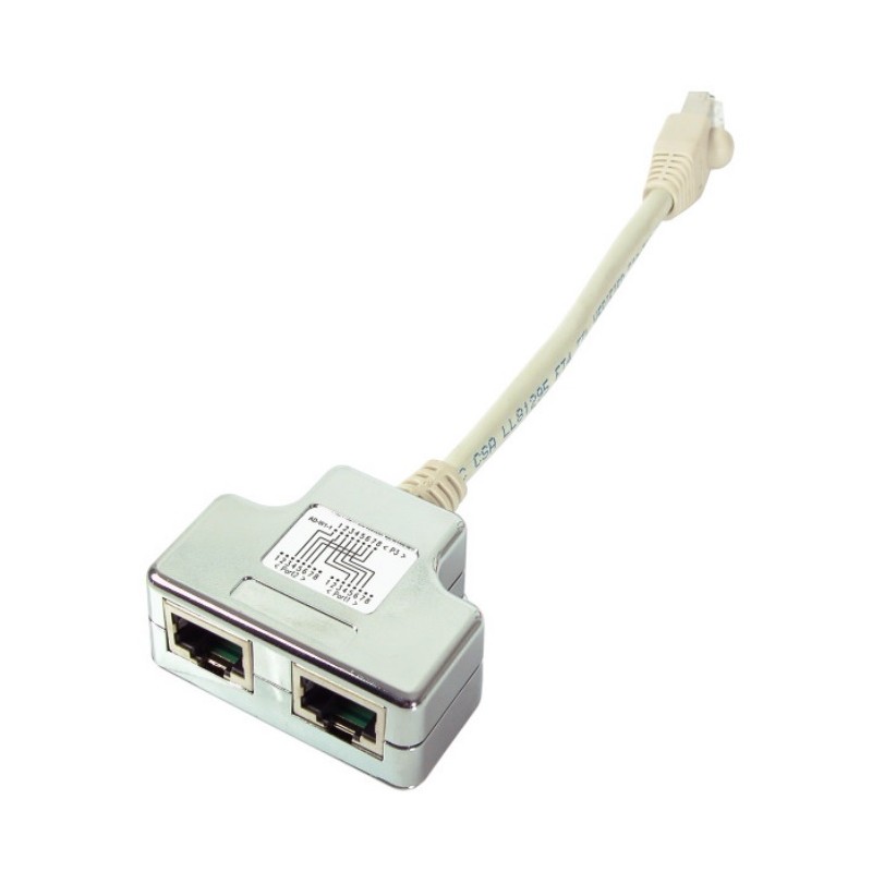 K5124.015, T адаптер 2xRJ45 (ISDN/ISDN) EFB