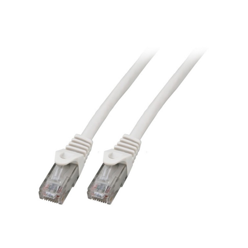 K8104WS.2, Patch cable Cat.6 2m UTP LSZH бял, EFB