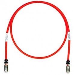 UTP28X3MRD, Пач кабел UTP cat.6A 28AWG 3m червен, Panduit