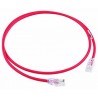UTP28X1.5MRD, Пач кабел UTP cat.6A 28AWG 1.5m червен, Panduit