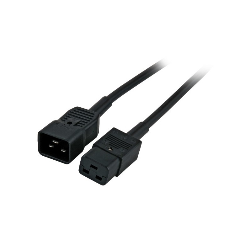 EK519.1, Захранващ кабел C19 - C20 1m, EFB