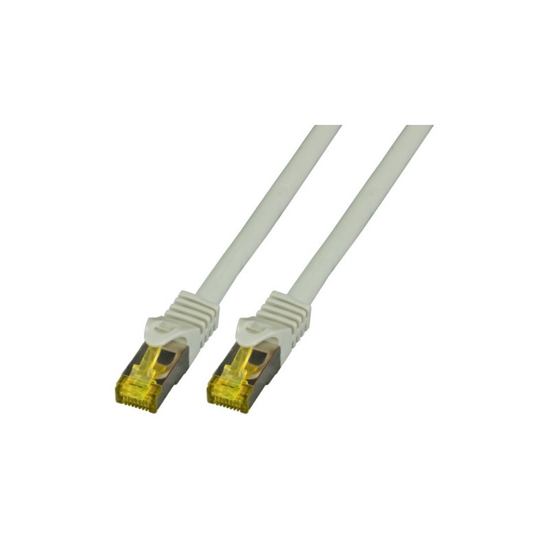 MK7001.1G, Пач кабел Cat.6A 1m SFTP сив LSZH, EFB