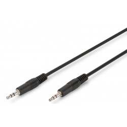 AK-510100-025-S, Аудио кабел connection stereo 3.5mm 2.5m M/M
