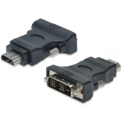 AK-320500-000-S, DVI (18+1)към HDMI адаптер M/F