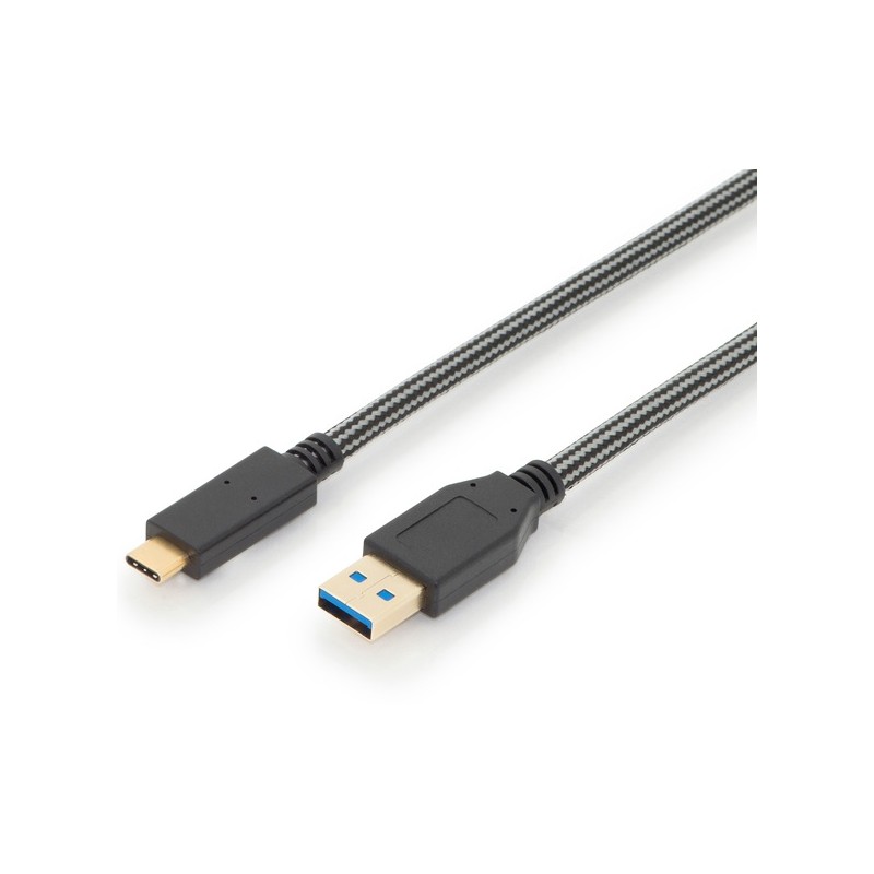 84309, USB 2.0 кабел, type A - C, M/M, 1.0m