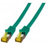 MK7001.5GR, Пач кабел Cat.6A 1,5m SFTP зелен LSZH, EFB