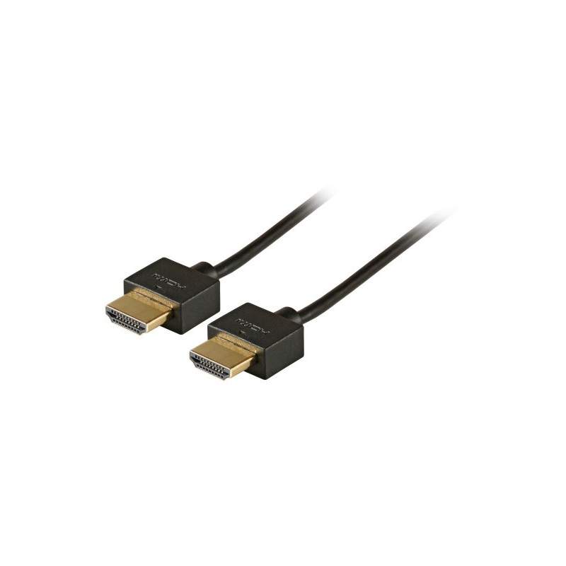HDMI кабел Slim M/M 0.5m черен EFB - EOL