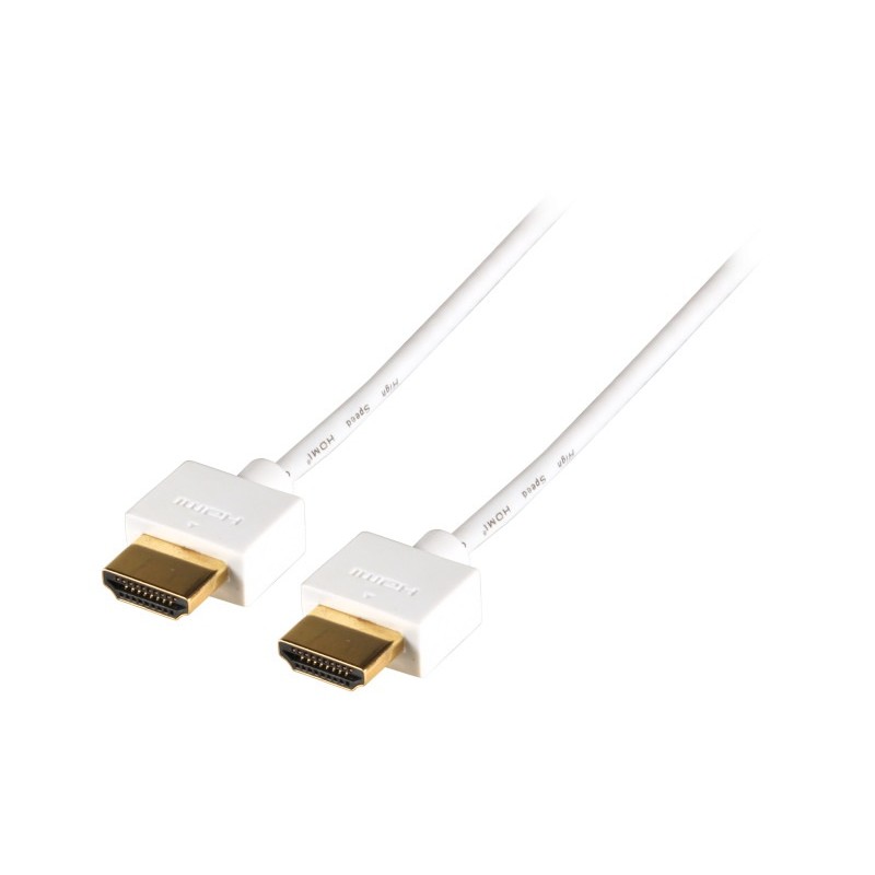 K7906WS.0.5, HDMI кабел Slim M/N 0.5m бял EFB
