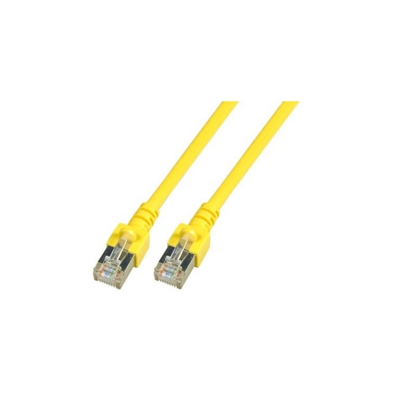 Пач кабел Cat.5e 1.5m SFTP жълт, EFB