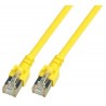 Пач кабел Cat.5e 1.5m SFTP жълт, EFB