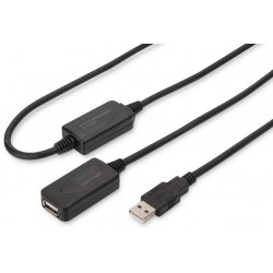 DA-73102, USB2.0 Repeater cable M/F 20m Assmann