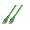 DK-1617-010/G, Patch cable Cat.6 1m UTP Зелен LSZH, Assmann