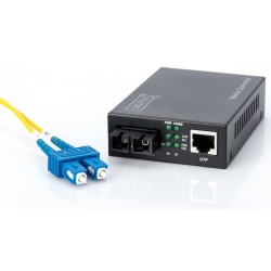 DN-82121-1, Конвертор SM SC Gbit до 10км 1310nm Assmann