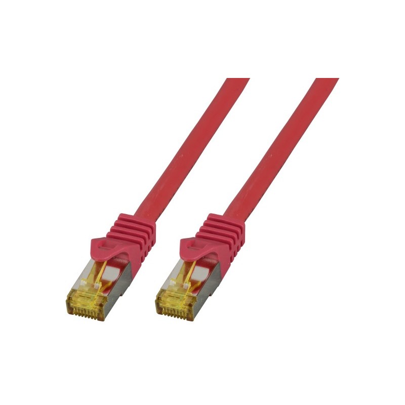 MK7001.20R, Пач кабел Cat.7 SFTP 20m червен, EFB